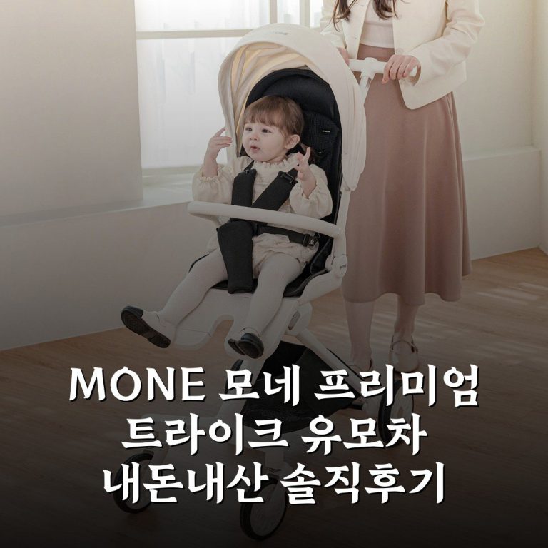 MONE 모네 프리미엄 트라이크 유모차 내돈내산 솔직후기