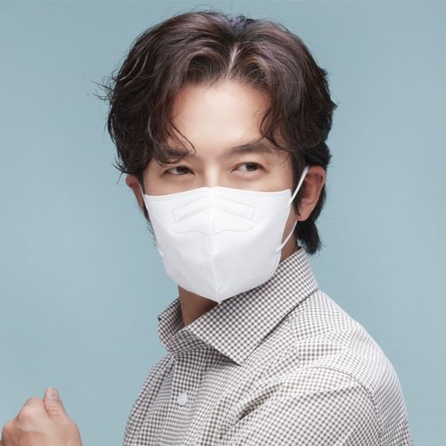 케이바이오 정준호 KF94 새부리형 마스크 숨편한 마스크 L(대형), 그레이, 100개 상세 이미지 2
